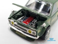 Xe Mô Hình Datsun Kaido 510 Wagon 1:64 Kaido House / MiniGT (Xanh Lá)