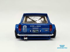 Xe Mô Hình Datsun Kaido 510 Wagon 1:64 Kaido House / MiniGT (Xanh Dương)