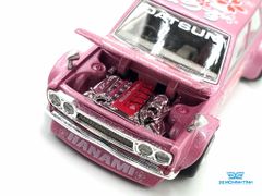 Xe Mô Hình Datsun Kaido 510 Wagon Hanami V1 1:64 Kaido House / MiniGT (Hồng)