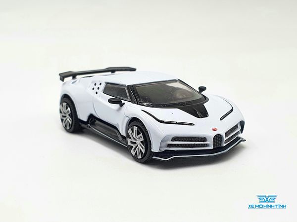 Xe Mô Hình Bugatti Centodieci White LHD 1:64 MiniGT( Trắng )