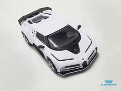 Xe Mô Hình Bugatti Centodieci White LHD 1:64 MiniGT( Trắng )