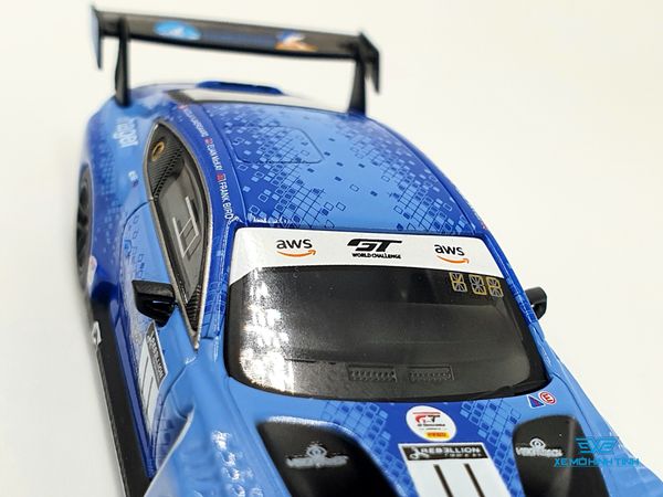 Xe Mô Hình Bentley Continental GT3 #11 Team Parker 2020 Total 24 Hrs of Spa RHD 1:64 MiniGT( Xanh )