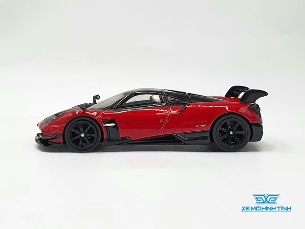 Xe Mô Hình Pagani Huayra BC 1:64 Tarmac Works ( Đỏ Đen )