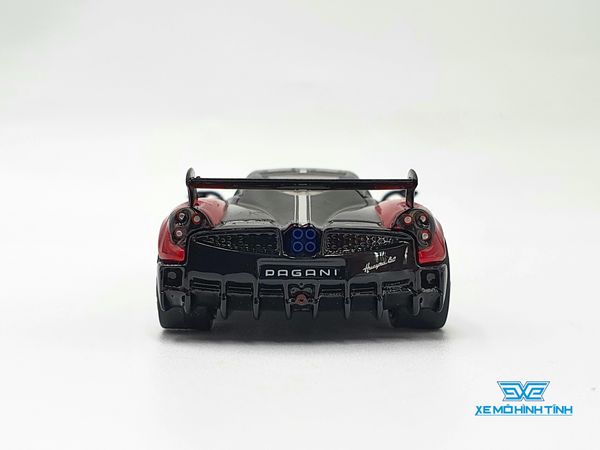 Xe Mô Hình Pagani Huayra BC 1:64 Tarmac Works ( Đỏ Đen )