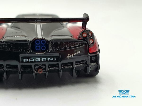 Xe Mô Hình Pagani Huayra BC 1:64 Tarmac Works ( Đỏ Đen )