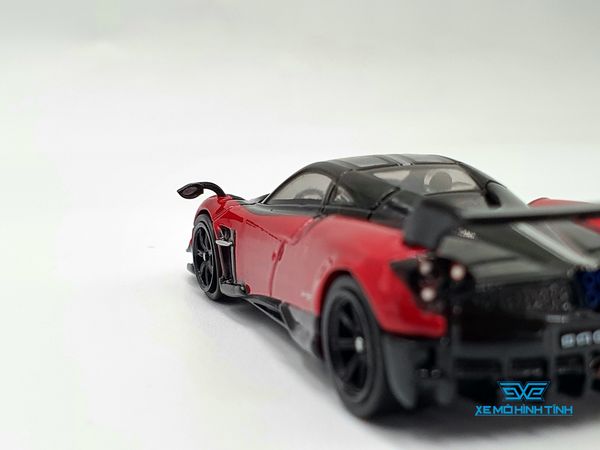 Xe Mô Hình Pagani Huayra BC 1:64 Tarmac Works ( Đỏ Đen )