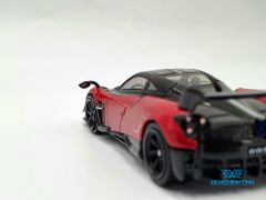 Xe Mô Hình Pagani Huayra BC 1:64 Tarmac Works ( Đỏ Đen )