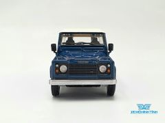 Xe Mô Hình Land Rover Defender 90 County Wagon Stratos Blue LHD 1:64 MiniGT( Xanh )