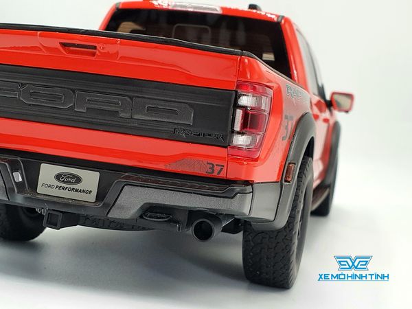 Xe Mô Hình Ford F-150 Raptop Red 1:18 GTSpirit ( Đỏ )