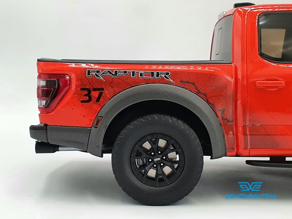 Xe Mô Hình Ford F-150 Raptop Red 1:18 GTSpirit ( Đỏ )