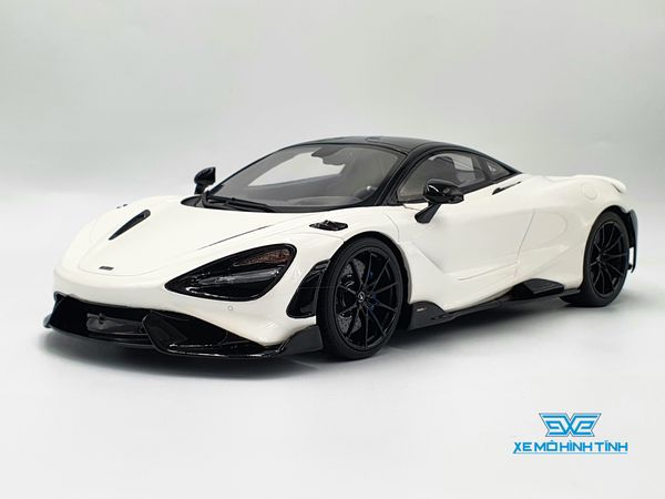 D: Mclaren 765 LT-Silica White - 2020 1/18 GTSpirit