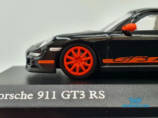 Xe Mô Hình Porsche 911 GT3 RS 2006 1:64 Minichamps ( Đen )