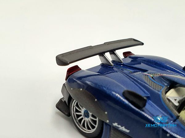 Xe Mô Hình Pagani Zonda HP Barchetta Blue Tricolore LHD 1:64 Mini GT ( Xanh Đậm)