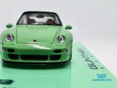 Xe Mô Hình Porsche Gunther Werks 993 Green 1:64 Tarmac Works ( Xanh Min )