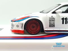 Xe Mô Hình Porsche Old & New 997 White 1:64 Tarmac Works (Trắng)