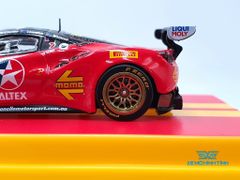 Xe Mô Hình Ferrari 488 GT3 Bathurst 12h 2017 Lowndes, Whincup, Vilander 1:64 Tarmac Works (Đỏ)