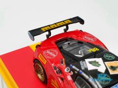 Xe Mô Hình Ferrari 488 GT3 Bathurst 12h 2017 Lowndes, Whincup, Vilander 1:64 Tarmac Works (Đỏ)