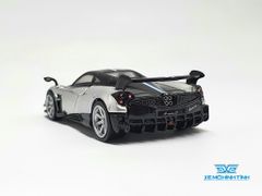 Xe Mô Hình Pagani Huayra BC Grigio Mercurio 1:64 Tarmac Works (Bạc)