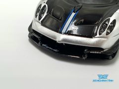 Xe Mô Hình Pagani Huayra BC Grigio Mercurio 1:64 Tarmac Works (Bạc)