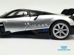 Xe Mô Hình Pagani Huayra BC Grigio Mercurio 1:64 Tarmac Works (Bạc)