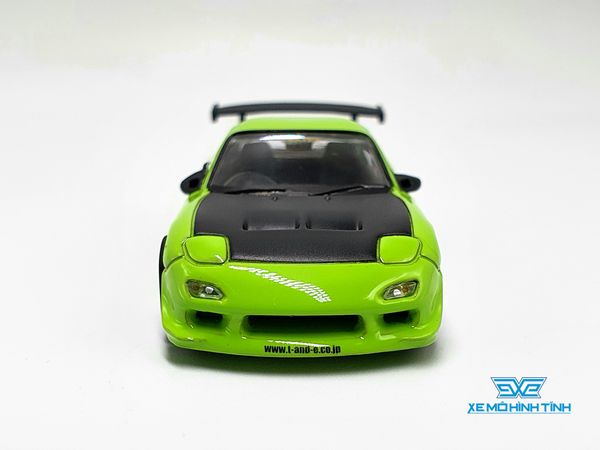 Xe Mô Hình Vertex Rx-7 FD3S Light Green 1:64 Tarmac Works ( Xanh Lá )