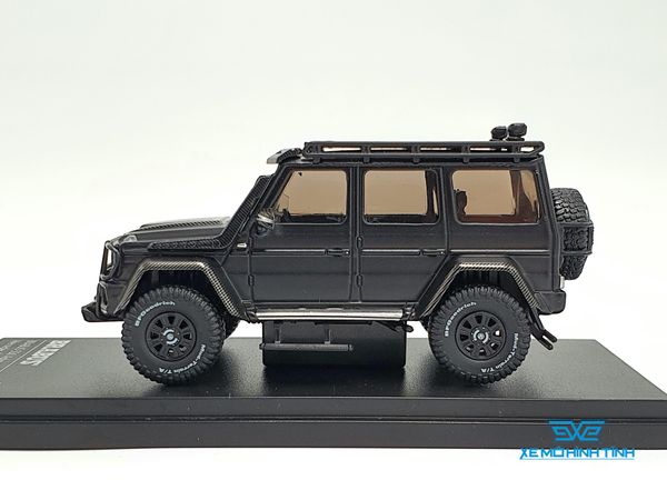 Xe Mô Hình Brabus 550 Adventure Mercedes-Benz G-Class 4x4 - 2017 1:64 Almost Real (Đen)