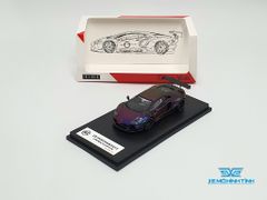 Xe Mô Hình Lamborghini Aventador LB*Performance 1:64 JEC ( Tím Biến Màu )