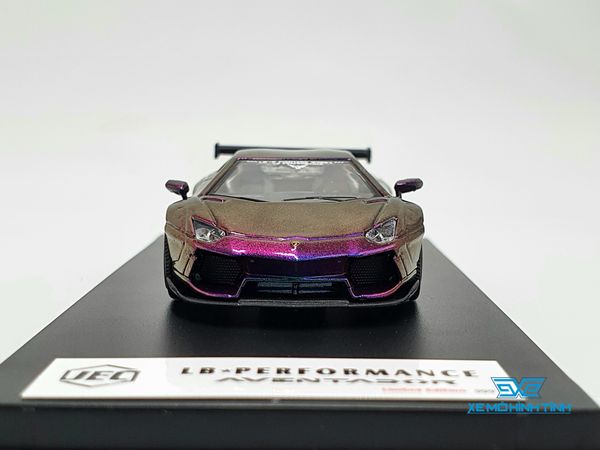 Xe Mô Hình Lamborghini Aventador LB*Performance 1:64 JEC ( Tím Biến Màu )