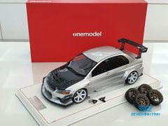 Xe Mô Hình Mitsubishi Voltex 1:18 One Model (Bạc)