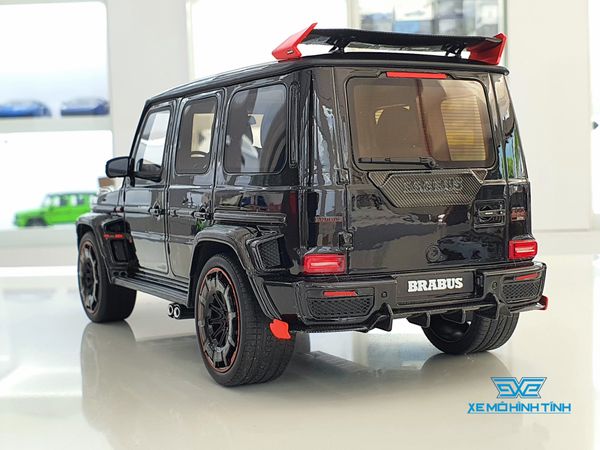 Xe Mô Hình Mercedes-Benz G63 Brabus G900 Rocket Black 1:18 GTSpirit (Đen)