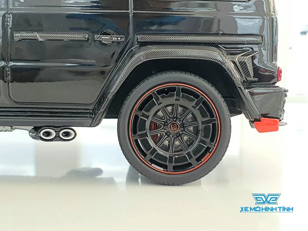 Xe Mô Hình Mercedes-Benz G63 Brabus G900 Rocket Black 1:18 GTSpirit (Đen)