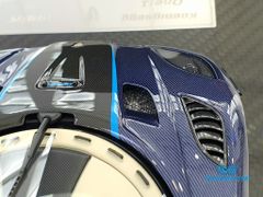 Xe Mô Hình Koenigsegg One:1 1:18 FrontiArt (Xanh Carbon)