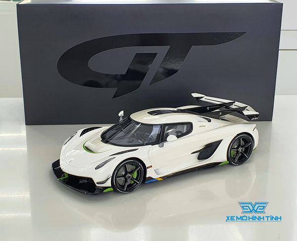 Xe Mô Hình Koenigsegg Jesko 1:18 GTSpirit ( Trắng )