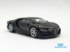 Xe Mô Hình Bugatti Chiron Super Sport 300+ Matte Black LHD 1:64 MiniGT( Đen )