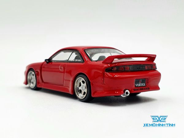 Xe Mô Hình Vertex Silvia S14 1:64 Tarmac Works ( Đỏ )