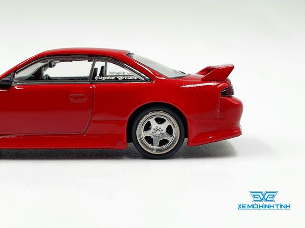 Xe Mô Hình Vertex Silvia S14 1:64 Tarmac Works ( Đỏ )