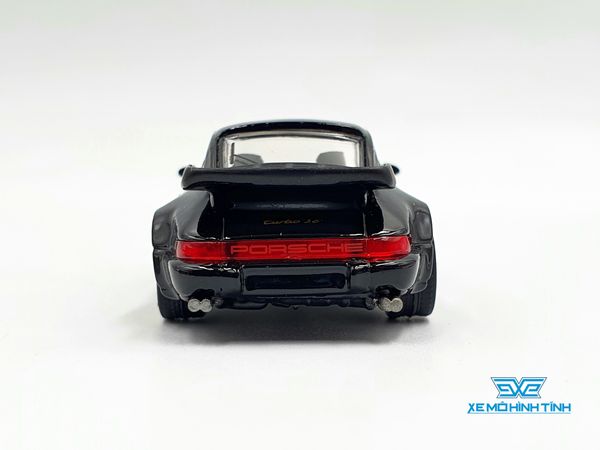 Xe Mô Hình Porsche 911 Turbo 1:64 Schuco ( Đen )