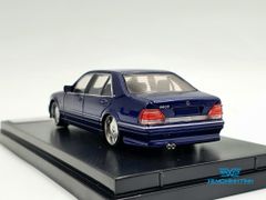 Xe Mô Hình Mercedes-Benz W140 1:64 Street Weapon ( Xanh )