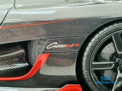 Xe Mô Hình Koenigsegg Agera RS 1:18 Frontiart ( Carbon Viền Đỏ )