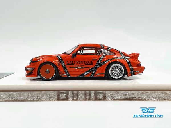 Xe Mô Hình Porsche 964 RWB Limited 799pcs 1:64 TPC ( Cam )