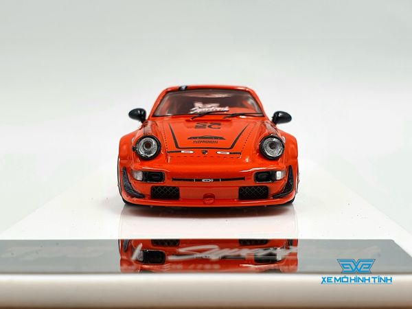 Xe Mô Hình Porsche 964 RWB Limited 799pcs 1:64 TPC ( Cam )