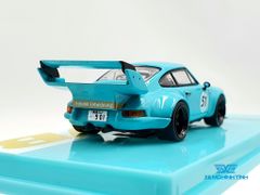 Xe Mô Hình Porsche RWB Backdate 1:64 Tarmac Works ( Xanh Min )