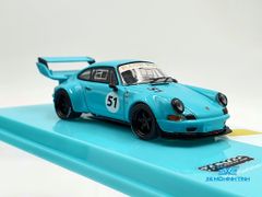 Xe Mô Hình Porsche RWB Backdate 1:64 Tarmac Works ( Xanh Min )