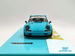 Xe Mô Hình Porsche RWB Backdate 1:64 Tarmac Works ( Xanh Min )