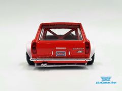 Xe Mô Hình Datsun Kaido 510 Wagon Bre V1 #46 1:64 MiniGT x Kaido House ( Đỏ )