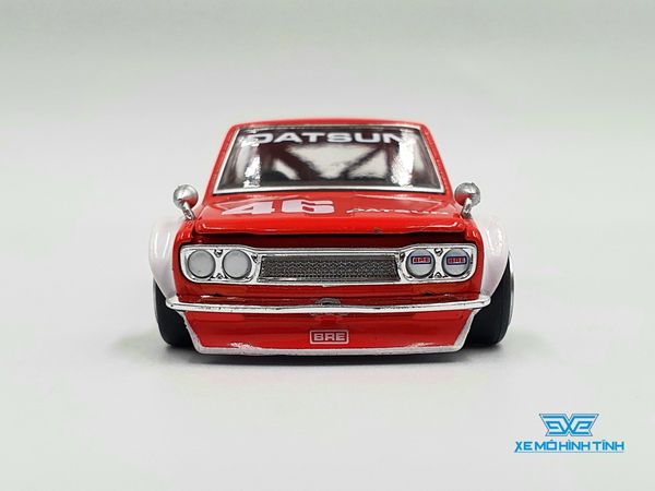 Xe Mô Hình Datsun Kaido 510 Wagon Bre V1 #46 1:64 MiniGT x Kaido House ( Đỏ )