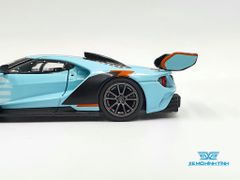 Xe Mô Hình Ford GT MK II #002 Blue/Orange 1:64 MiniGT ( Xanh Viền Cam )