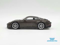 Xe Mô Hình Porsche 911 (992) GT3 Touring Agate Grey Metallic LHD 1:64 MiniGT ( Xám Đậm )