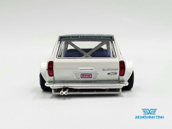 Xe Mô Hình Datsun Kaido 510 Wagon Bre V2 #46 1:64 MiniGT x Kaido House ( Trắng) )