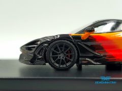 Xe Mô Hình McLaren 765LT 1:64 LCD ( Cam Đen )